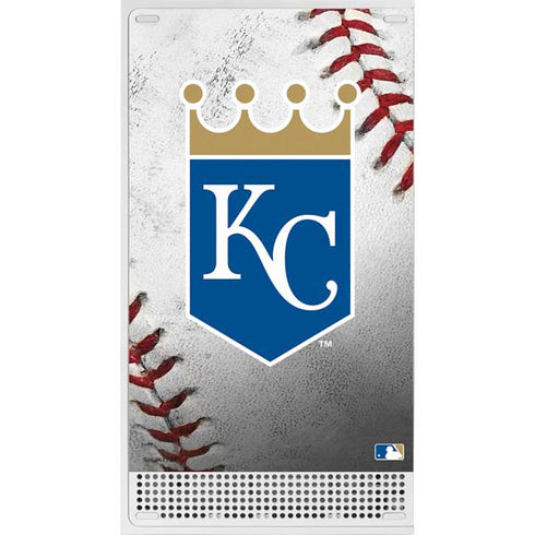 MLB Kansas City Royals Game Ball Xbox Series S Console Skin